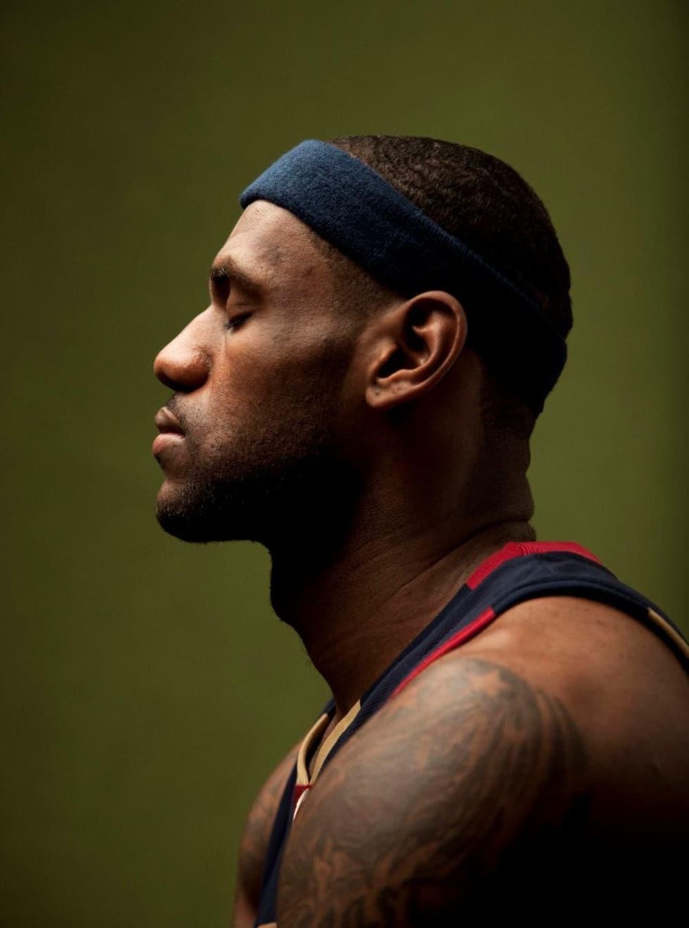 LeBron James, "Men of Change," African American Museum