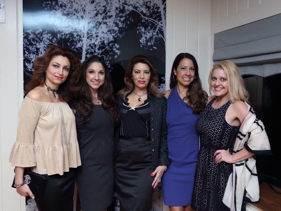 Lee Hilling event, 9/16 Mahzad Mohajer, Jill Thompson Shull, Parissa Mohajer, Anika Jackson, Tabitha Smith