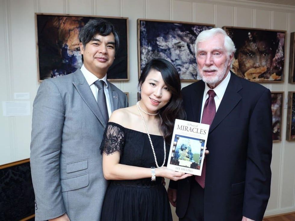 Lee Hilling event, 9/16 Sujiro Seam, Jane Seam, Lee Hilling