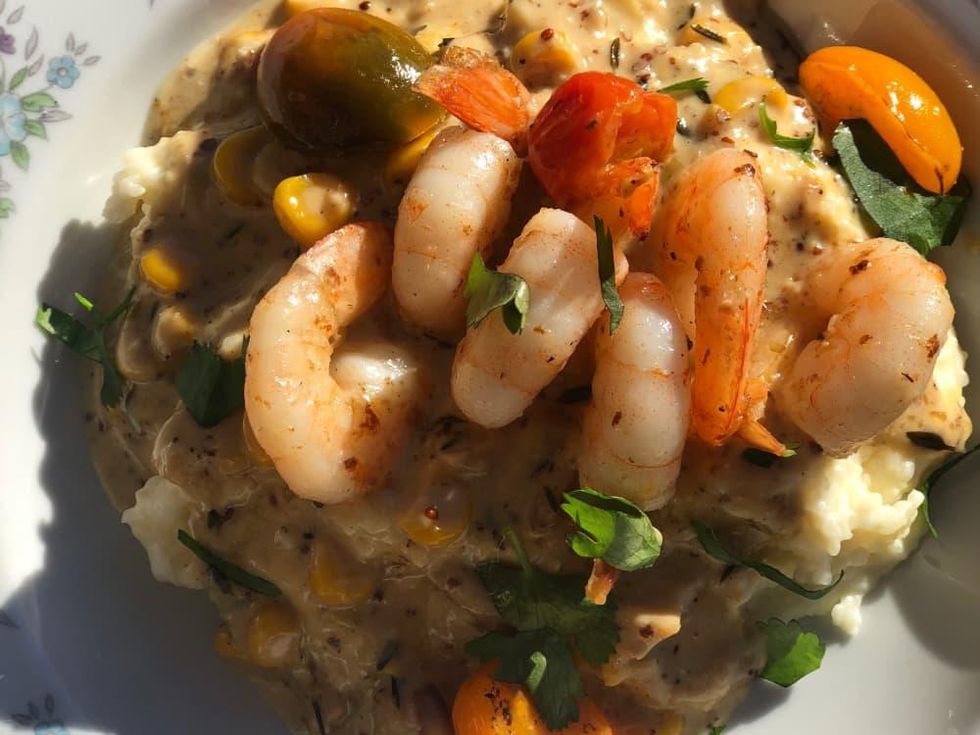 Leeland House shrimp and grits