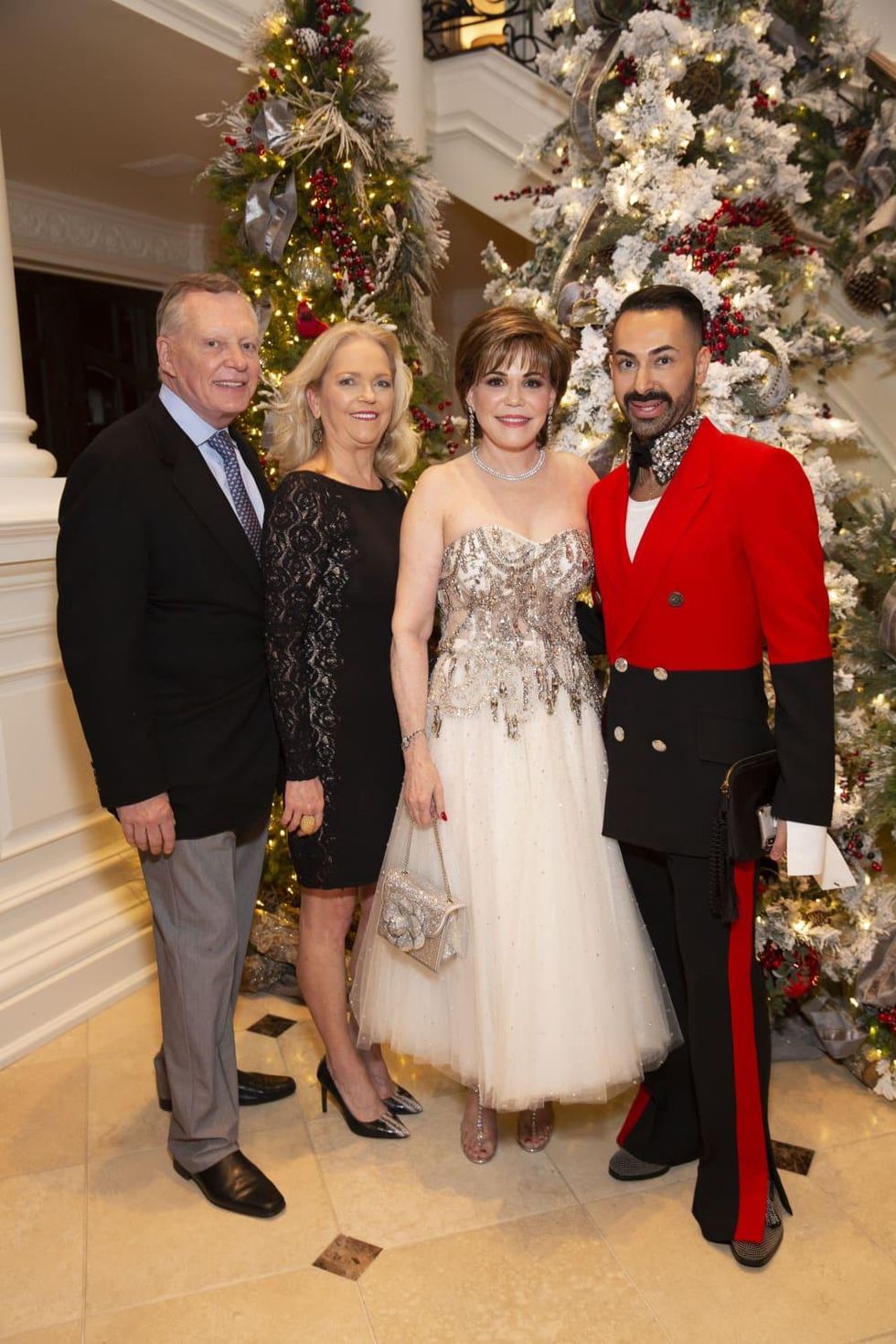 Legacy Community Health Services cocktail party 2019 Richard Flowers, Chree Boydstun, Hallie Vanderhider, Fady Armanious