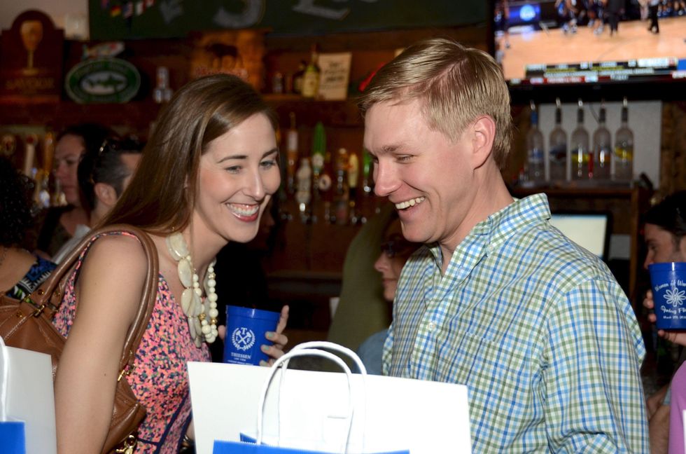 Leigh-Ann and Garrett Laughlin at the Women of Wardrobe Spring Fling March 2014