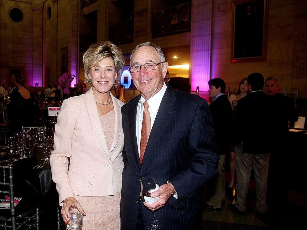 Leila and Pat Gilbert at the Da Camera Gala April 2014