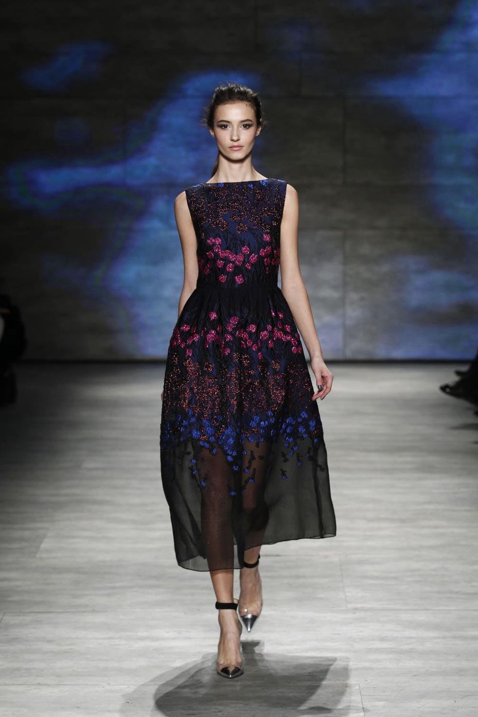 Lela Rose fall 2015 collection look 42