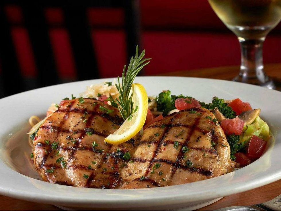 Lemon rosemary chicken at Johnny Carino's