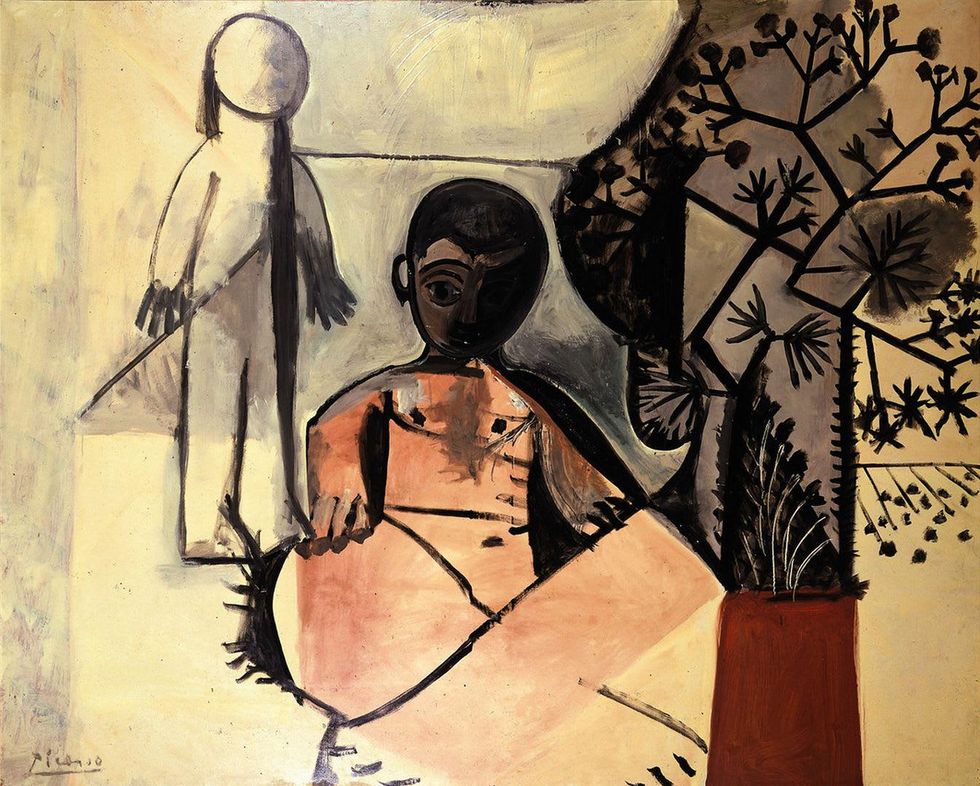 "Les enfants" by Pablo Picasso