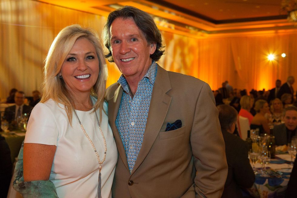 Leslie Martin and Frank Gracely at the Sugar Land Wine and Food Affair April 2015