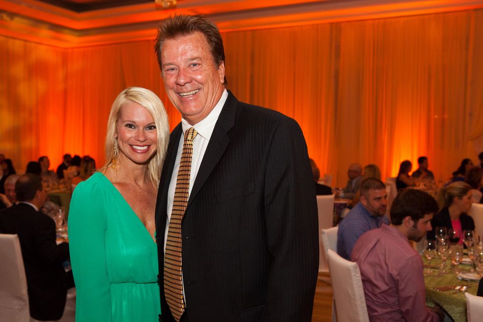 Leslie Martin and Frank Gracely at the Sugar Land Wine and Food Affair April 2015