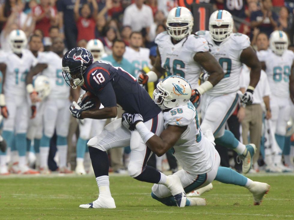 Lestar Jean Texans catch