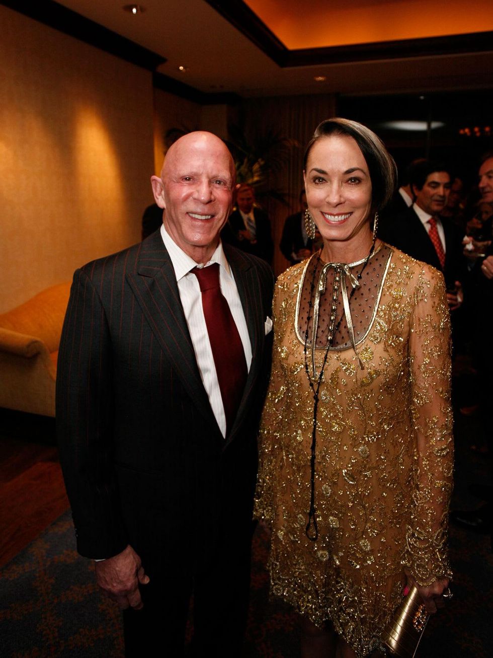 Lester and Sue Smith at Masterpiece Evening April 2014