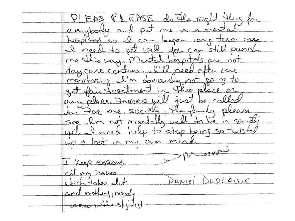 letter to judge Daniel Duplaisir Texas A&M professor extortion