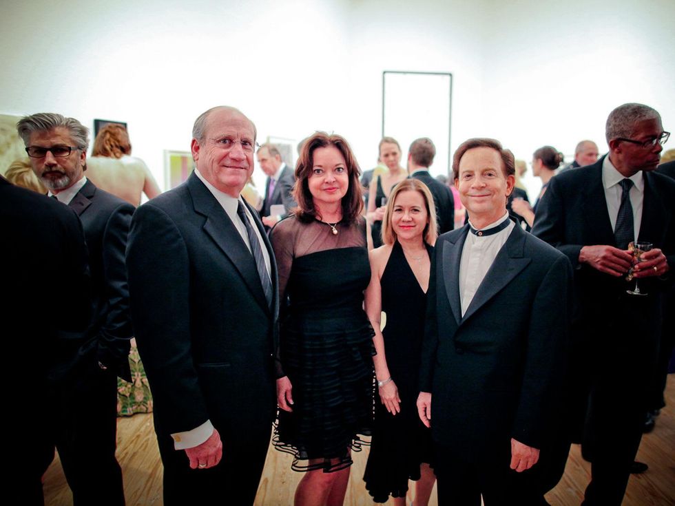 Lewis and Peggy Metzger, from left, Dr. Penelope Marks and Lester Marks at the CAMH Gala April 2014