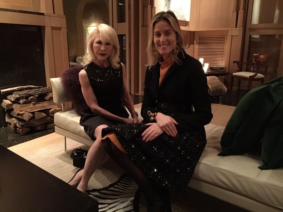 Liaisons au Louvre IV party, Jan. 2016, Diane Lokey Farb, Anne Benichou