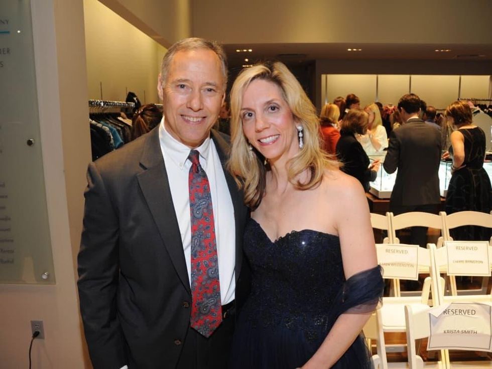 Liancarlo American Heart Association show at Elizabeth Anthony, Mark Chapman, Dr. Roberta C. Bogaev