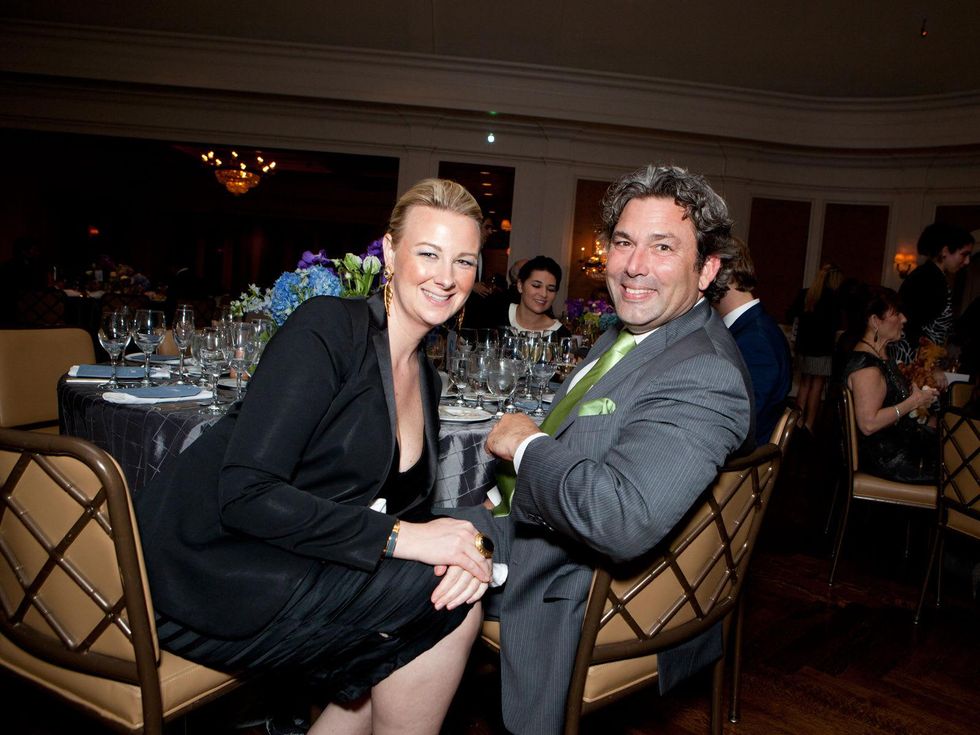 Libby Cagle and Jared Lang at the SIRE Under the Stars event April 2014