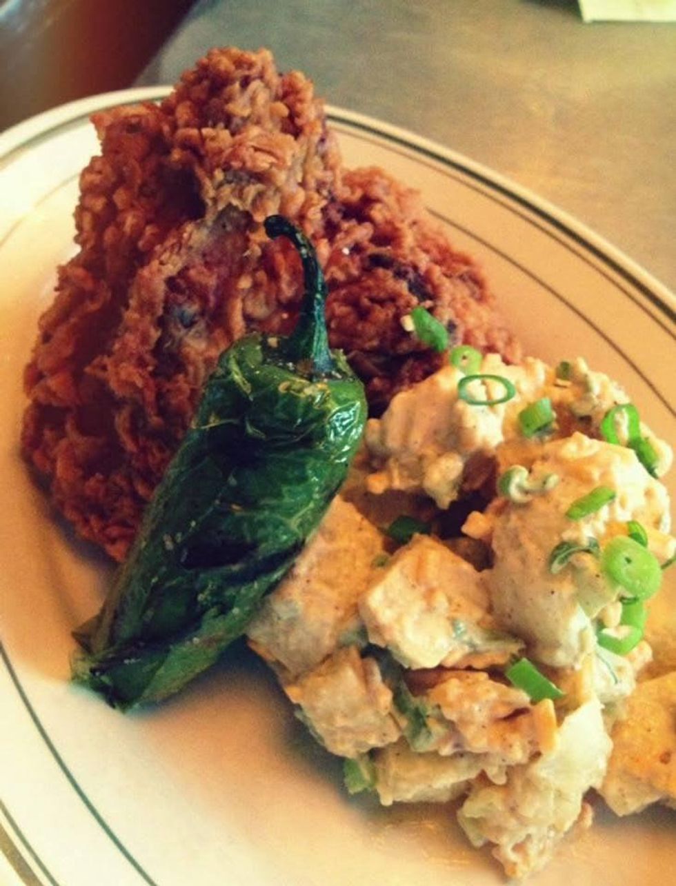 Liberty Kitchen fried chicken July 2013