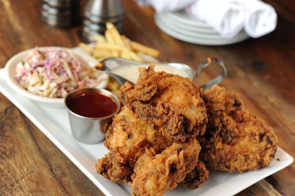 Liberty Kitchen & Oyster Bar fried chicken