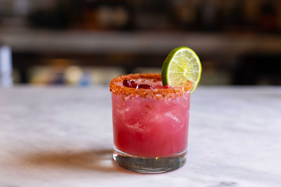 Liberty Kitchen pomegranate margarita