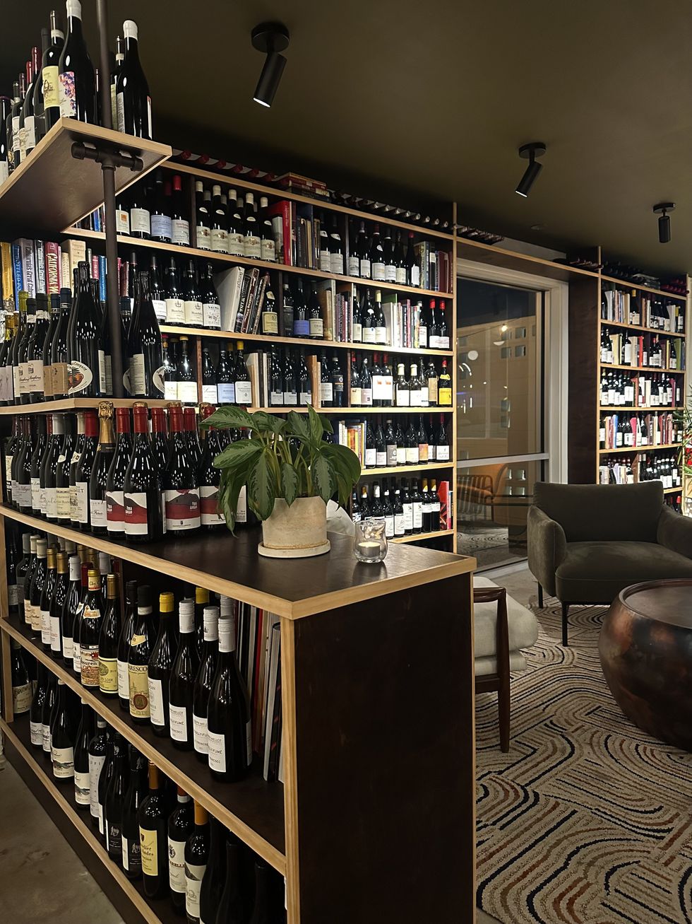 Library wine bar Spring Branch