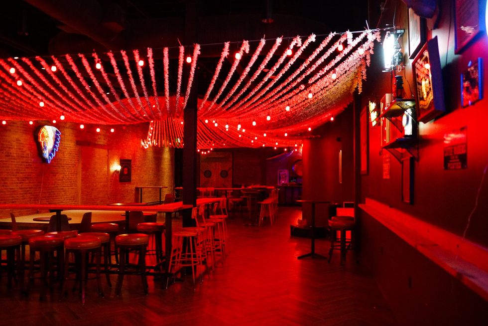 Lightnin's Good Times patio and stage