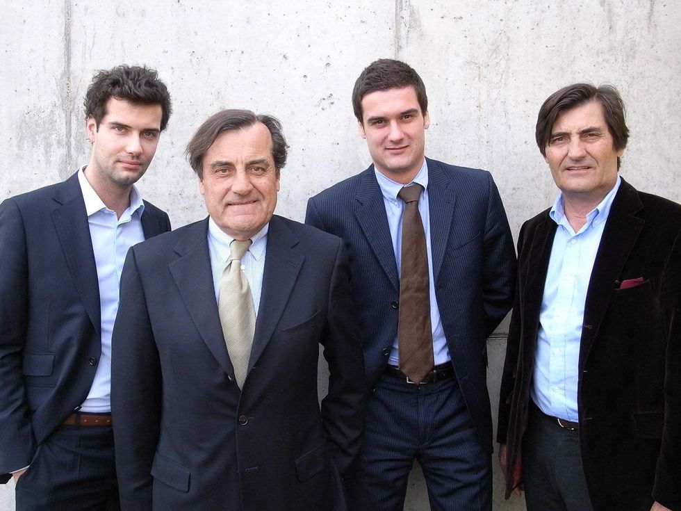 Ligne Roset Houston May 2013 Antoine Roset, Pierre Roset, Olivier Roset and Michel Roset