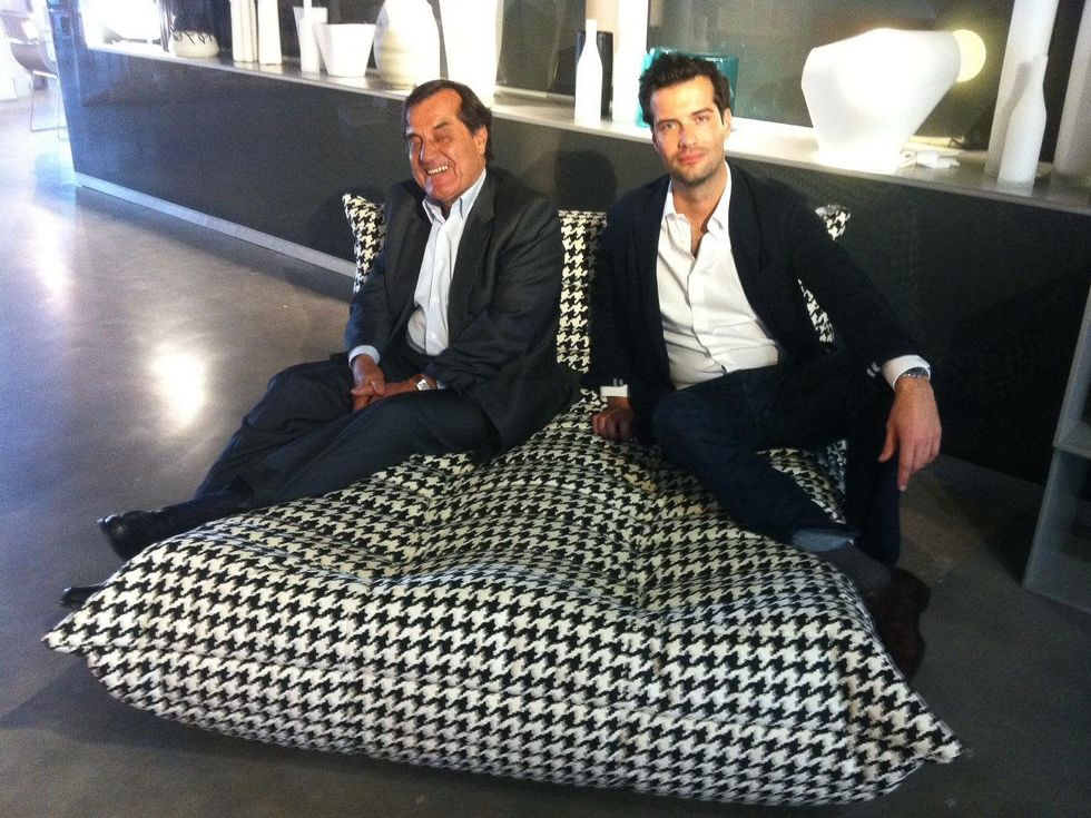 Ligne Roset Houston May 2013 Pierre Roset, Antoine Roset