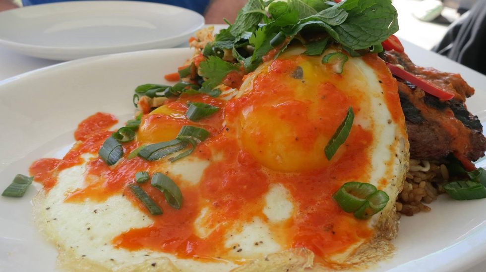 Lillo and Ella Korean steak and eggs