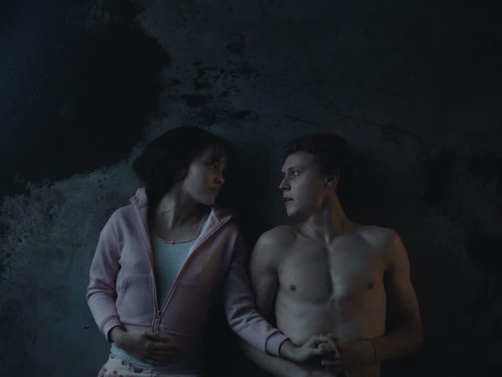 Lily-Rose Depp and George MacKay in Wolf