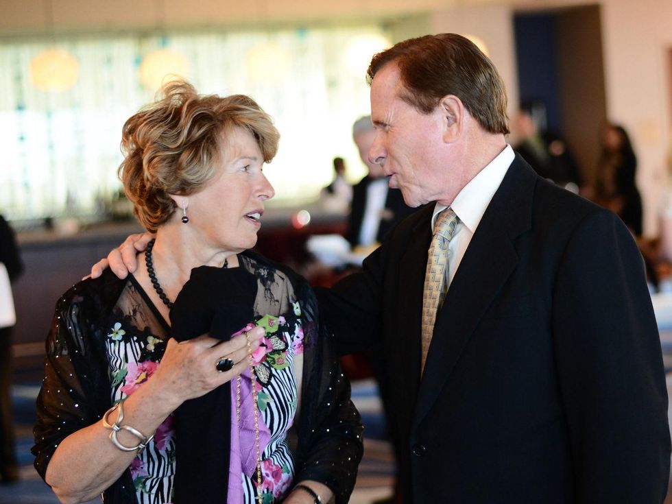 Linda and Patrick Sweet at Alex Martinez's birthday party July 2014