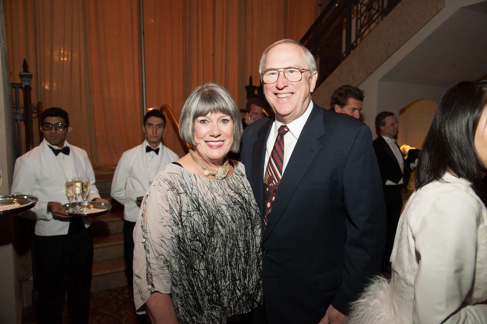 Linda and Phil Lewis at The Women's Home Gala November 2014