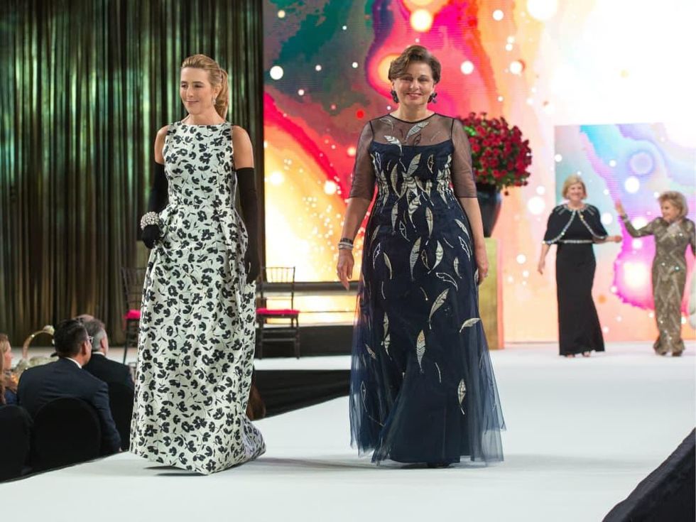 Linda Brown and Beth Madison Winter Ball