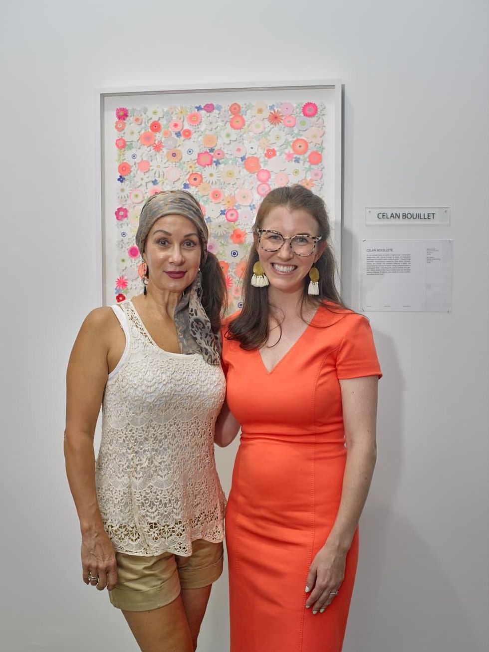 Linda Robicheaux, Celan Bouillet at Sawyer Yards Artist Stroll