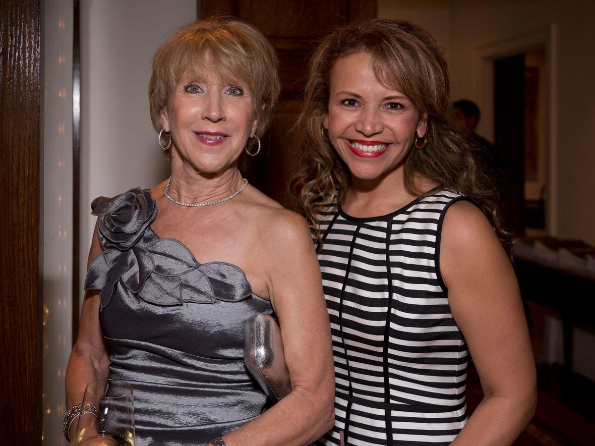 Linda Wilson, left, and Clamencia Larimore. CultureMap Houston