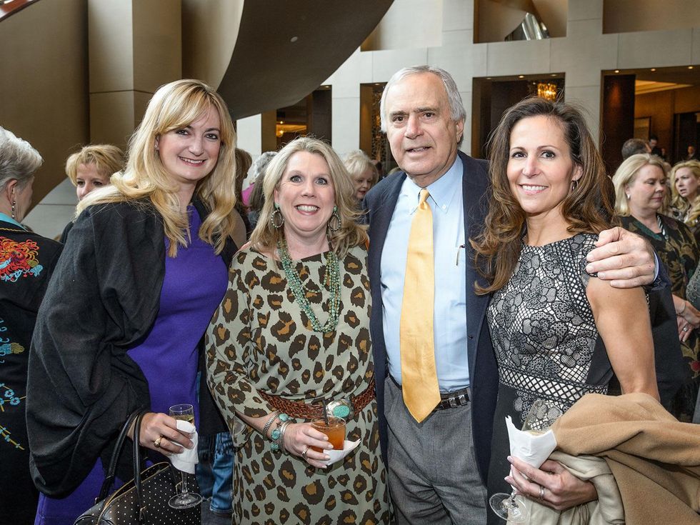 Lindsay Holmes, from left, Charlotte James, R.H. \u201cSteve\u201d Stevens Jr. and Annette Bisby at the Trailblazer Awards Luncheon February 2014