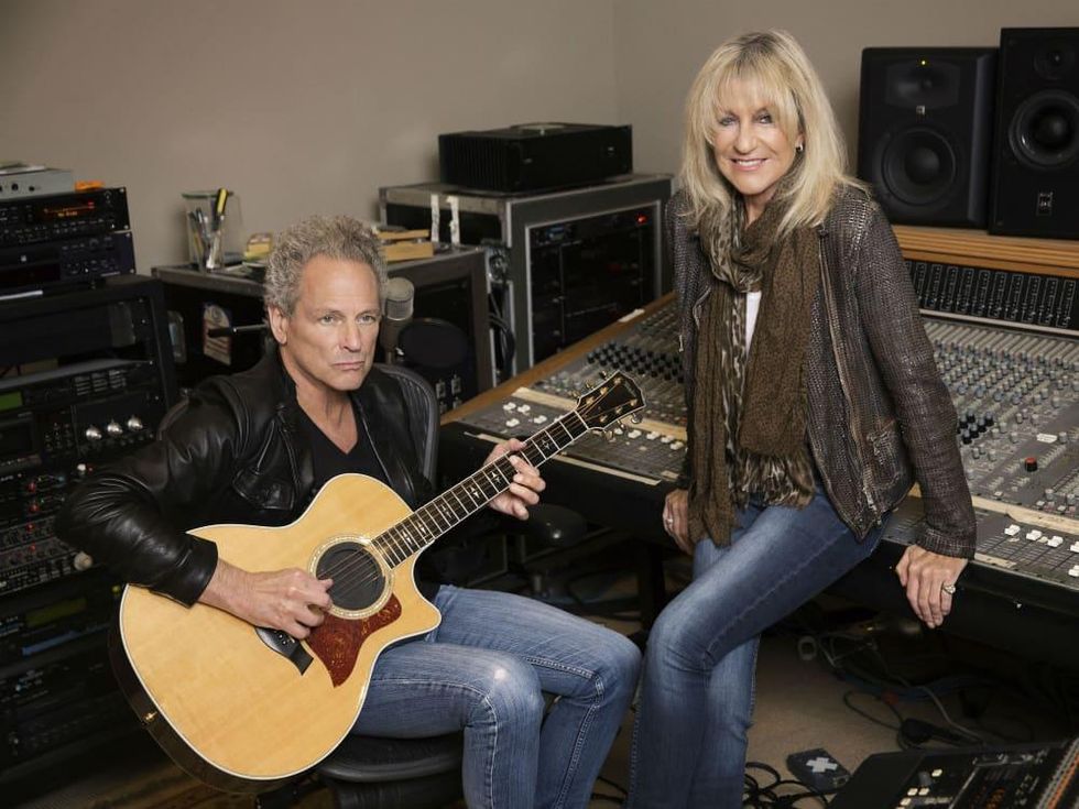 Lindsey Buckingham And Christine McVie