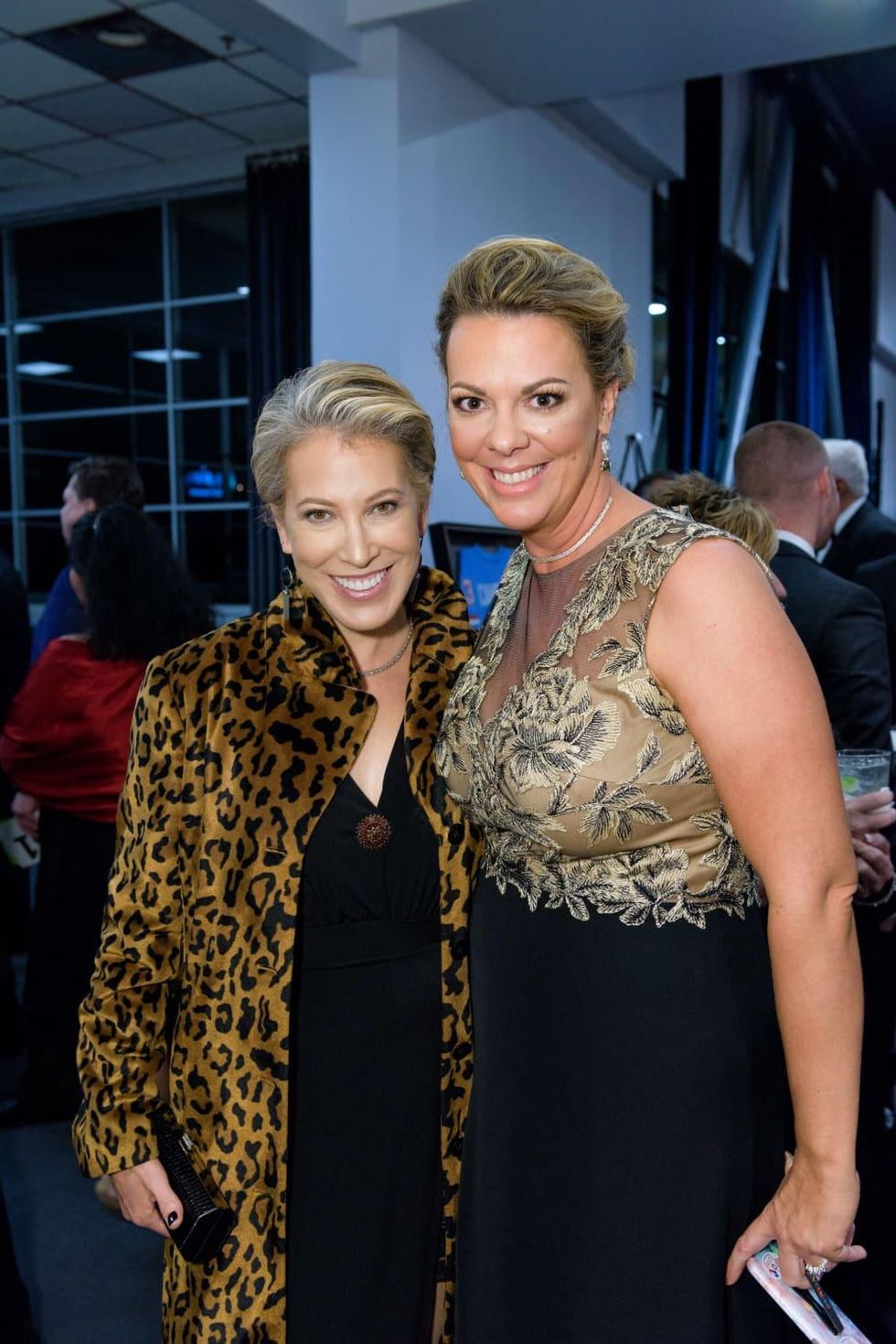 Lindsey Honari and Angela Fowler at Halo House Gala