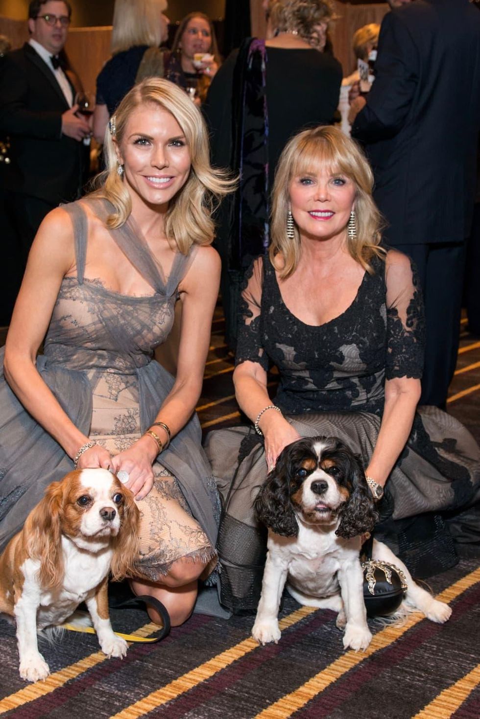 Lindsey Love and Brenda Love with Lilly and Lulu/CAP Gala