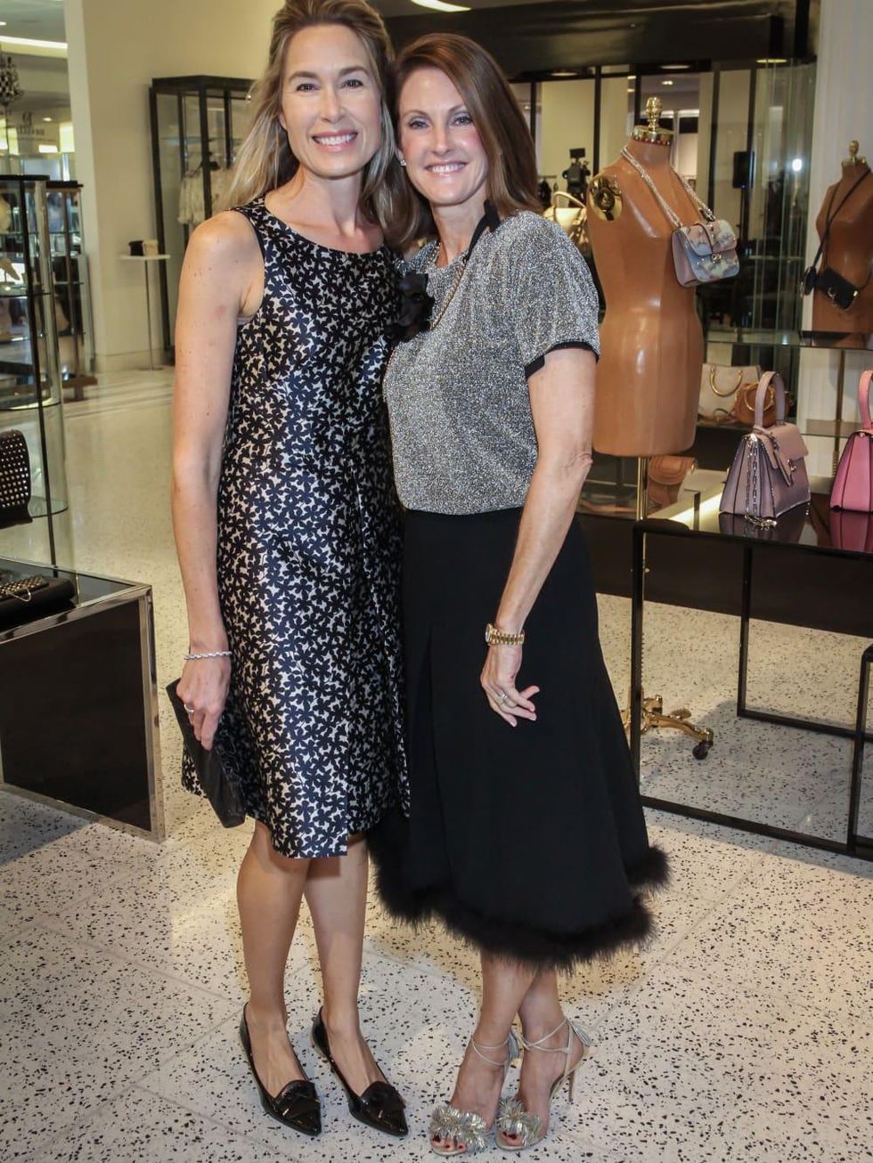 Lisa Francisco and Stephanie Tsuru at Women of Distinction announcment party