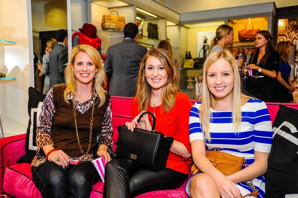 Lisa Graham, from left, Loren Hamilton and Alyssa Craig at Elaine's Big Life premier party at Elaine Turner November 2014