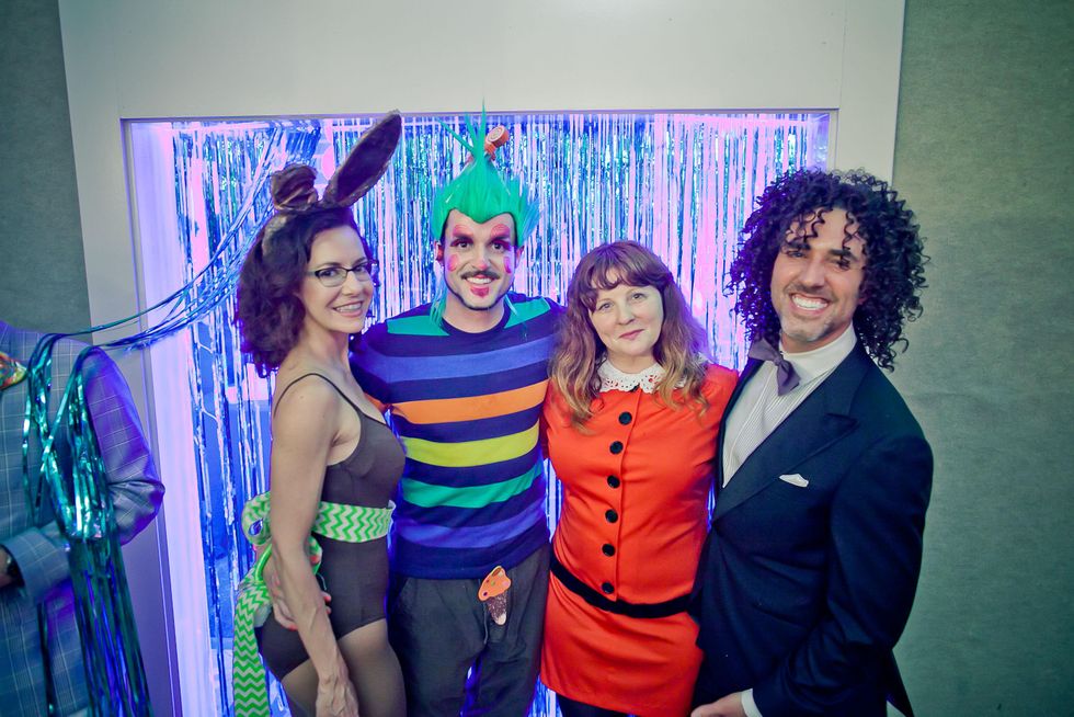 Lisa Hayes, Fritz McDonald, Elaine Dillerd and Ted Bowen at Fresh Arts Gum Ball