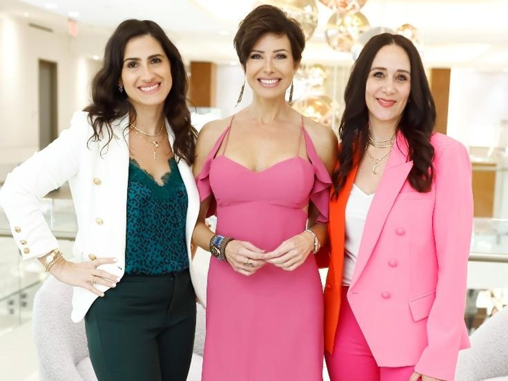 Lisa Zadok, Dominique Sachse and Amy Zadok