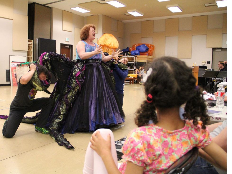 Little Mermaid rehearsal June 2014