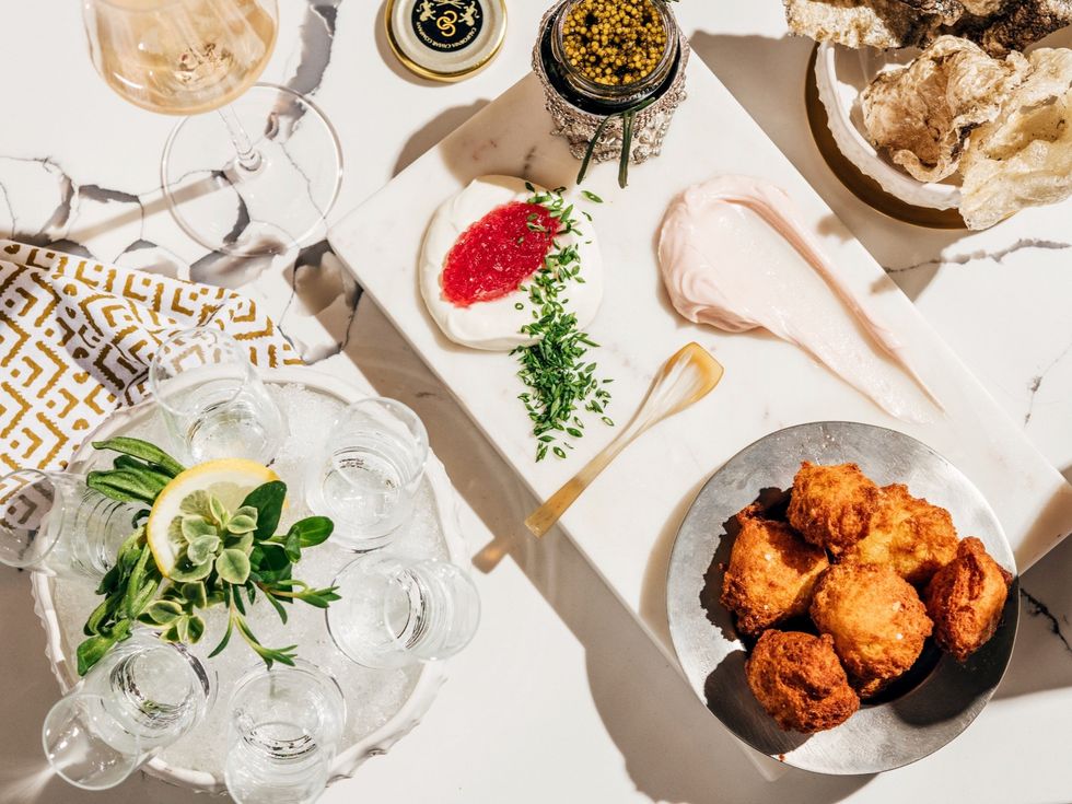 Little's Oyster Bar caviar