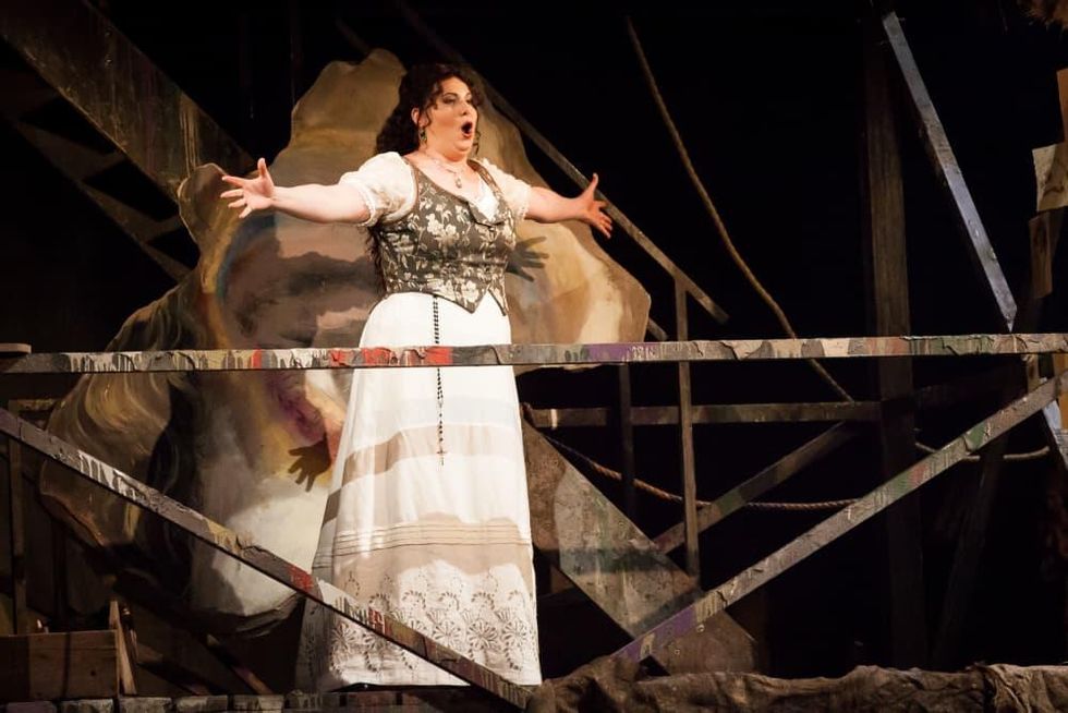 Liudmyla Monastyrska Houston Grand Opera Tosca