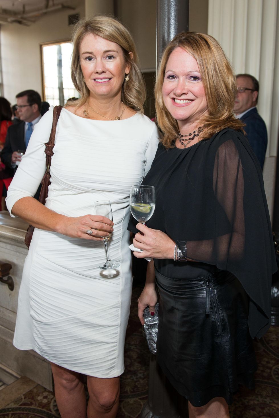 Liz Daniel, left, and Kiki Wilson at the Legacy Luncheon September 2014