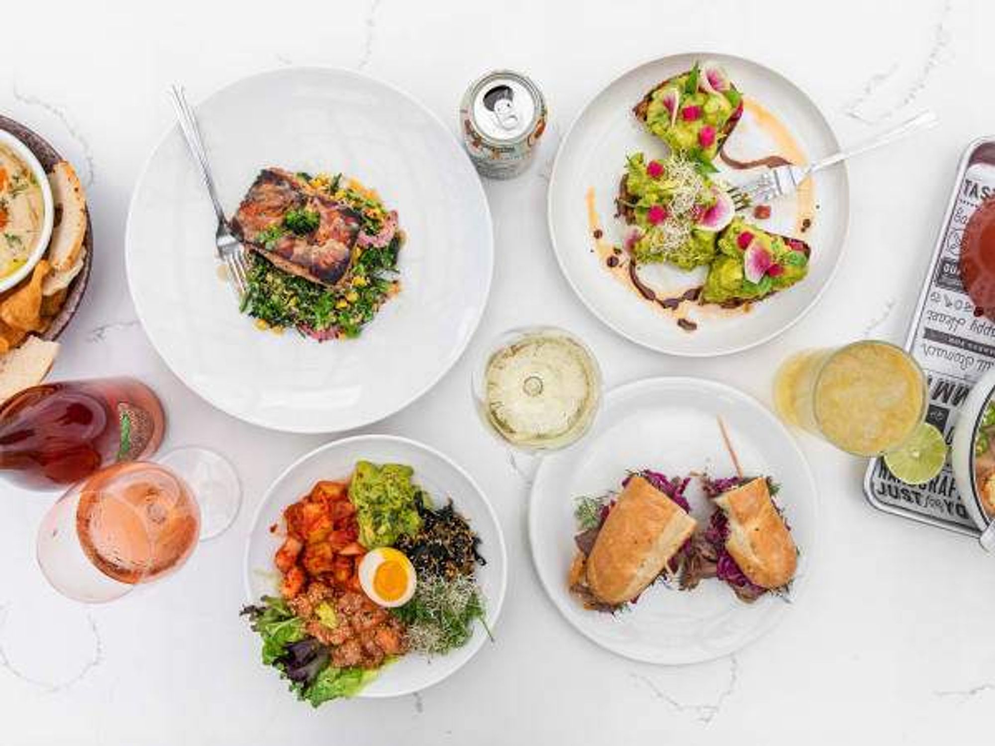 Local Foods Market food on table