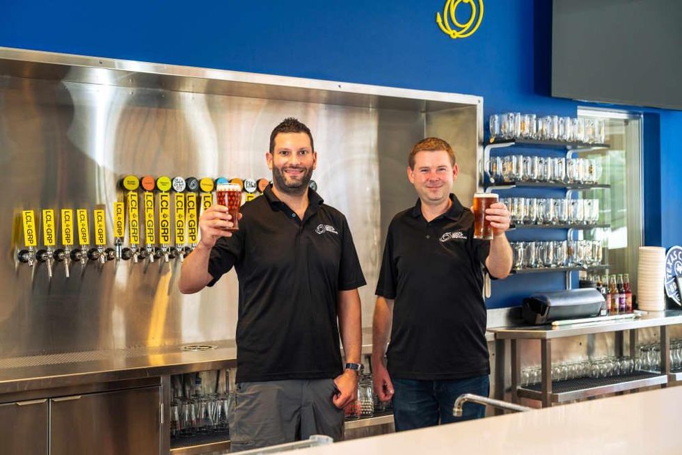 Local Group Brewing Dave Sorrell Morgan Green