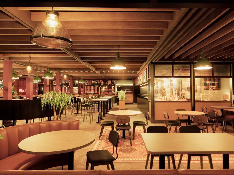 Local Public Eatery The Woodlands rendering