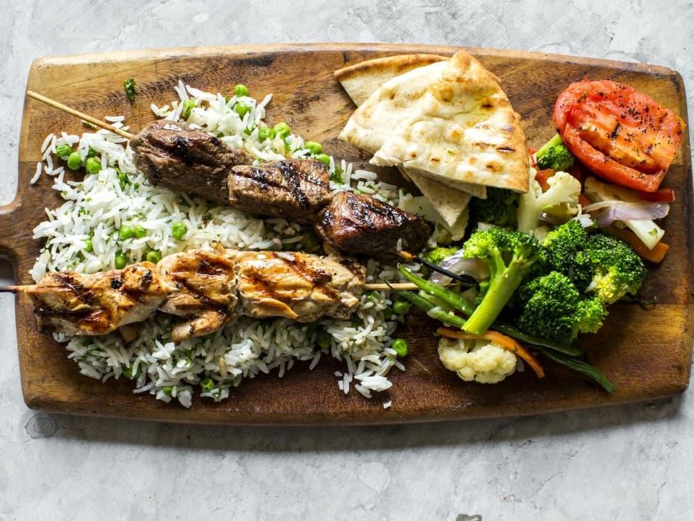 Local Table Kabob Plate