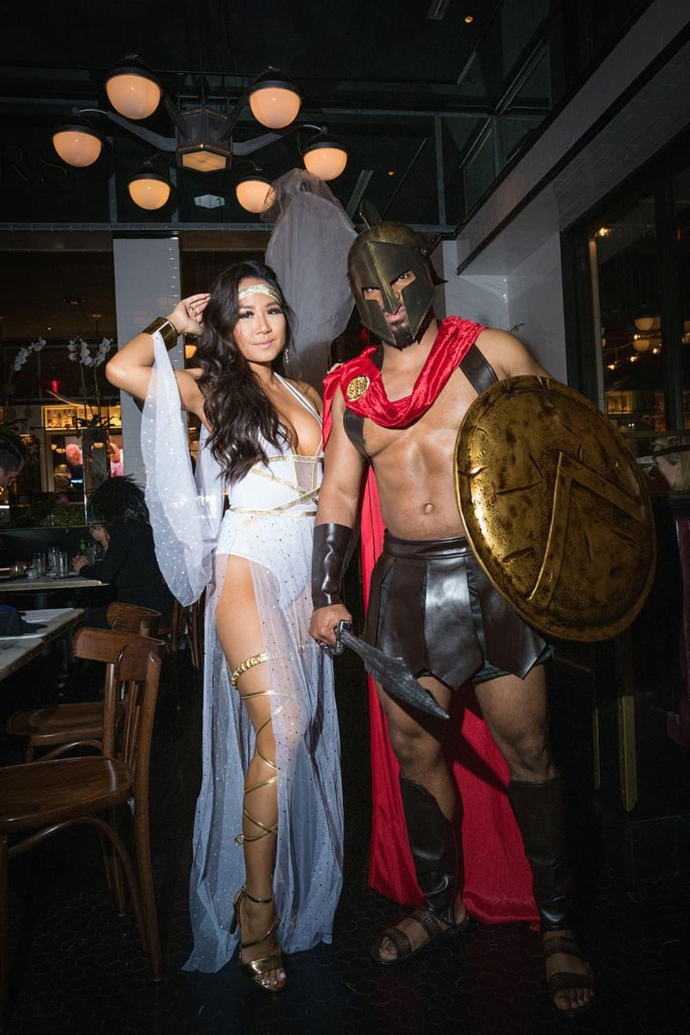 Loch Bar and Ouzo Bay Halloween 2020 Samantha Huang, Justin Henderson